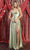 May Queen MQ1901 - Cowl Satin Prom Dress with Slit Evening Dresses 2 / Sage