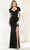 May Queen MQ1928 - Ruched Detailed Sweetheart Neck Evening Dress 12 / Royal