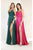 May Queen MQ1945 - Sleeveless A-line Prom Dress Prom Dresses