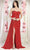 May Queen MQ1968 - Sweetheart Sequin Prom Dress Prom Dresses 4 / Red