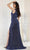 May Queen MQ1976 - One-Sleeve Embellished Prom Dress Prom Dresses