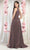 May Queen MQ1976 - One-Sleeve Embellished Prom Dress Prom Dresses