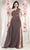 May Queen MQ1976 - One-Sleeve Embellished Prom Dress Prom Dresses 4 / Mauve