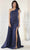 May Queen MQ1976 - One-Sleeve Embellished Prom Dress Prom Dresses 4 / Royal