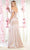 May Queen MQ1982 - Off Shoulder Glittered Sheath Dress Prom Dresses