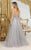 May Queen MQ2011 - Glitter A-Line Prom Dress with Slit Prom Dresses