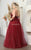 May Queen MQ2011 - Glitter A-Line Prom Dress with Slit Prom Dresses