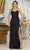 May Queen MQ2020 - Corset Sequin Prom Dress Prom Dresses 4 / Navy
