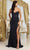 May Queen MQ2034 - Sequin Bustier Evening Dress Evening Dresses 4 / Navy