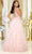 May Queen MQ2045 - Spaghetti Strap A-Line Prom Gown Prom Dresses
