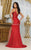 May Queen MQ2047 - Spaghetti Strap Embellished Prom Dress Special Occasion Dress