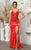 May Queen MQ2050 - Lace Detailed Prom Dress Special Occasion Dress