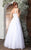 May Queen MQ2051 - Applique Spaghetti Strap Dress Special Occasion Dress