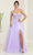 May Queen MQ2053 - Appliqued Off Shoulder Prom Gown Prom Dresses 4 / Lilac