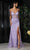 May Queen MQ2054 - Glitter Mermaid Evening Dress Evening Dresses 2 / Lilac