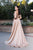 May Queen MQ2056 - Off Shoulder Taffeta Prom Dress Prom Dresses