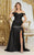 May Queen MQ2056 - Off Shoulder Taffeta Prom Dress Special Occasion Dress