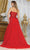 May Queen MQ2059 - Illusion Corset Evening Dress Prom Dresses