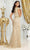 May Queen MQ2062 - Cap Sleeve Glitter Evening Dress Evening Dresses