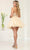 May Queen MQ2066 - Applique Tulle Cocktail Dress Special Occasion Dress
