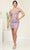 May Queen MQ2069 - Off Shoulder Sheath Cocktail Dress Special Occasion Dress 4 / Victorian Lilac