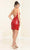 May Queen MQ2084 - Fitted Sequin Cocktail Dress Special Occasion Dress