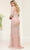 May Queen MQ2101 - Quarter Sleeve Applique Evening Dress Special Occasion Dress