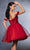 May Queen MQ2105 - Butterfly Sweetheart Cocktail Dress Homecoming Dresses