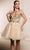 May Queen MQ2105 - Butterfly Sweetheart Cocktail Dress Homecoming Dresses