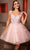 May Queen MQ2105 - Butterfly Sweetheart Cocktail Dress Homecoming Dresses