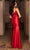 May Queen MQ2112 - Scoop Back V-Neck Evening Dress Evening Dresses