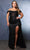 May Queen MQ2115 - Crystal Bead Off-Shoulder Evening Dress Special Occasion Dress