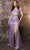 May Queen MQ2115 - Crystal Bead Off-Shoulder Evening Dress Special Occasion Dress