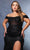 May Queen MQ2115 - Crystal Bead Off-Shoulder Evening Dress Special Occasion Dress