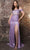 May Queen MQ2115 - Crystal Bead Off-Shoulder Evening Dress Special Occasion Dress