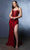 May Queen MQ2118 - Fitted Sequin Evening Dress Prom Dresses 2 / Red