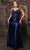 May Queen MQ2122 - Sequin V-Neck Evening Dress Evening Dresses 4 / Navy