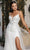 May Queen MQ2125 - Bead Plunging V-Neck Evening Dress Evening Dresses