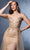 May Queen MQ2125 - Bead Plunging V-Neck Evening Dress Evening Dresses