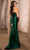 May Queen MQ2127 - Pleated Strapless Evening Dress Evening Dresses