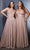 May Queen MQ2137 - Sleeveless V-Neckline Prom Gown Evening Dresses