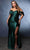 May Queen MQ2138 - Pleated Off-Shoulder Evening Dress Prom Dresses