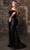 May Queen MQ2138 - Pleated Off-Shoulder Evening Dress Prom Dresses