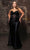 May Queen MQ2139 - Floral Sheath Evening Dress Prom Dresses