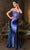 May Queen MQ2141 - Sequin Sheath Evening Dress Prom Dresses 2 / Dusty Blue