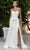 May Queen MQ2144 - Corset Sweetheart Evening Dress Prom Dresses 4 / Ivory