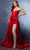 May Queen MQ2144 - Corset Sweetheart Evening Dress Prom Dresses 4 / Red