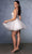 May Queen MQ2149 - Floral Ruffled Hem Cocktail Dress Homecoming Dresses