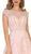 May Queen RQ7612 - Illusion Bateau Embellished Formal Dress Special Occasion Dress