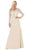 May Queen RQ7692 - Long Sleeve Column Formal Dress Mother of the Bride Dresses 4XL / Navy